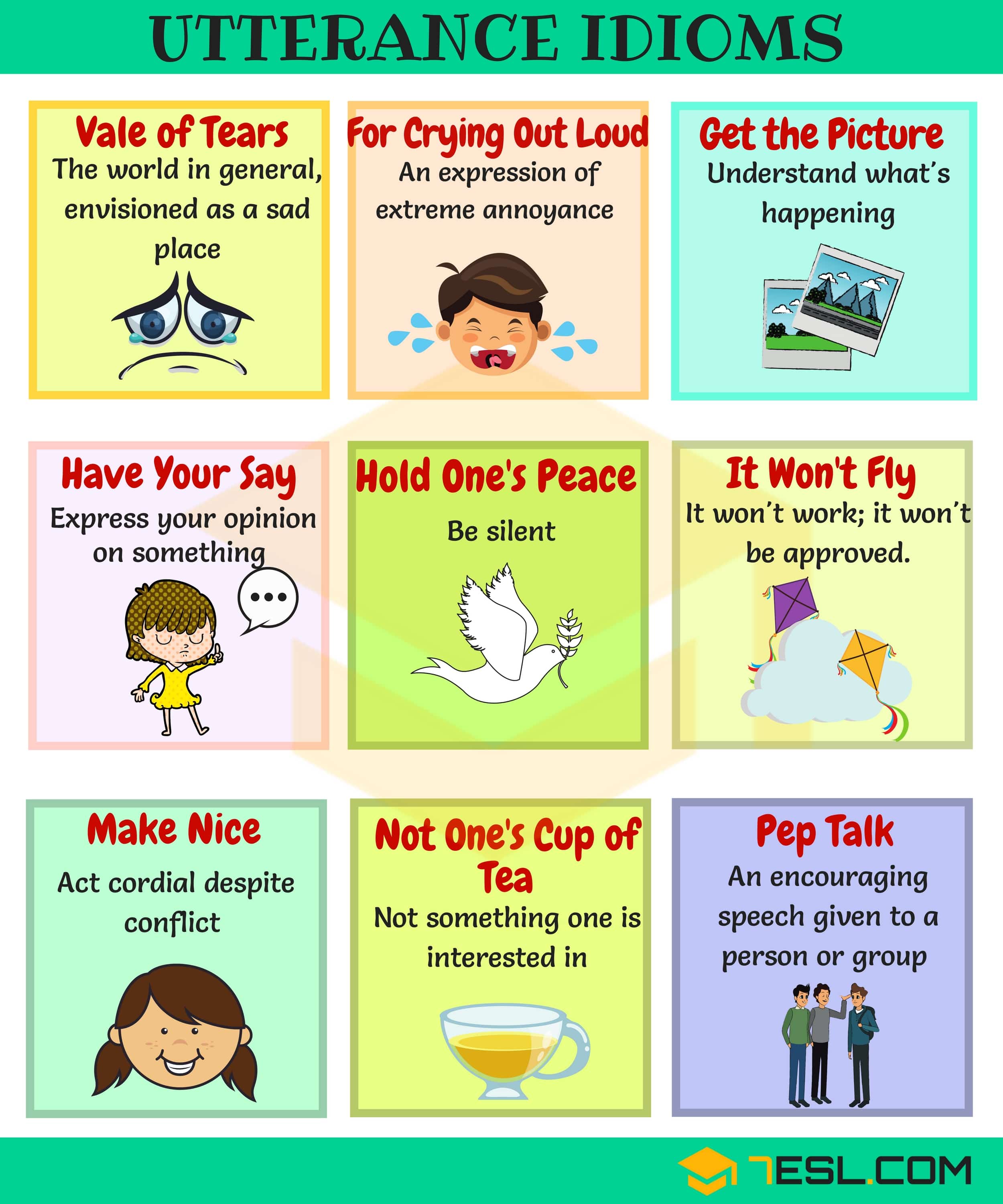 Short Sayings and Idioms