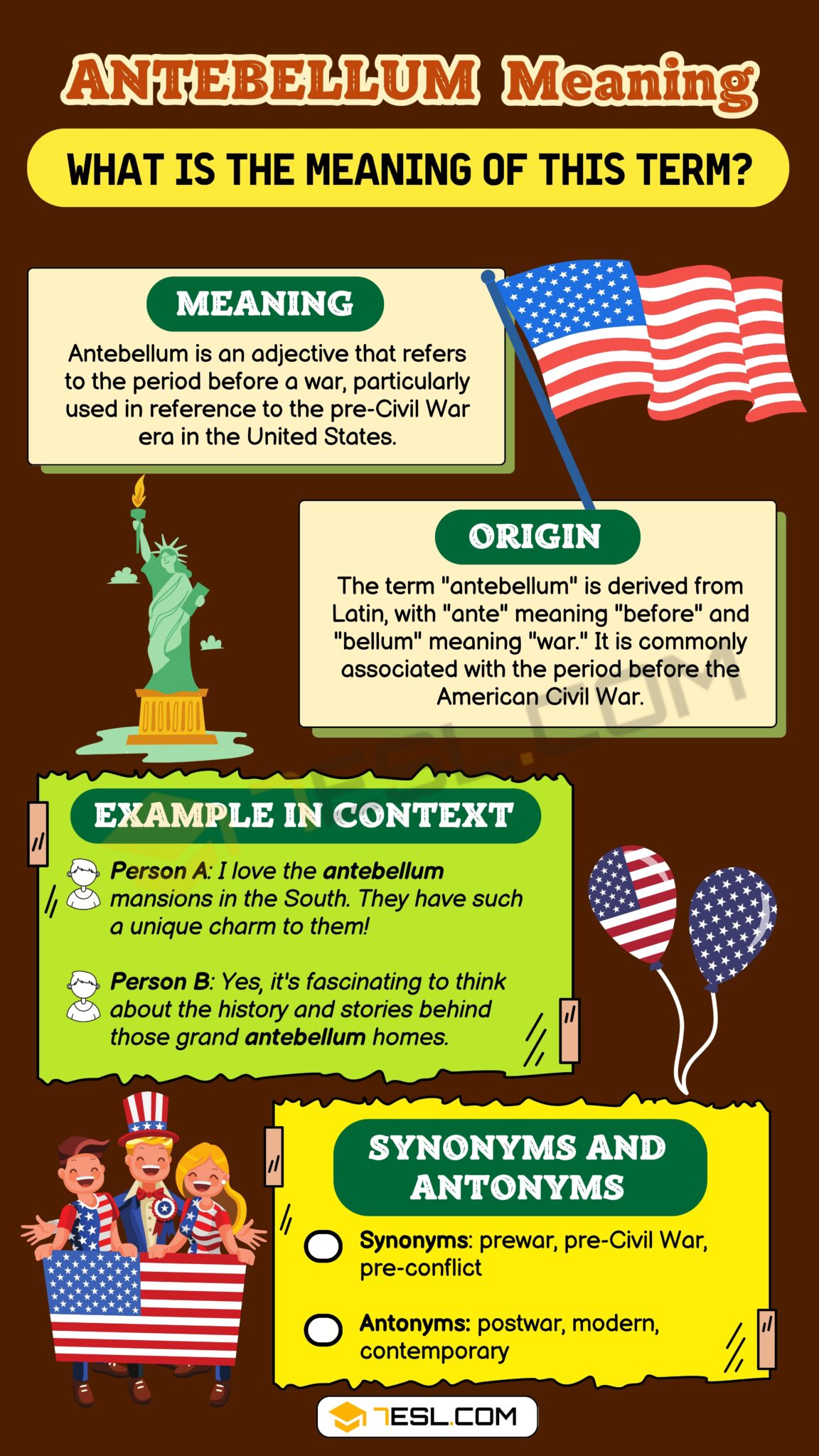 Antebellum Meaning