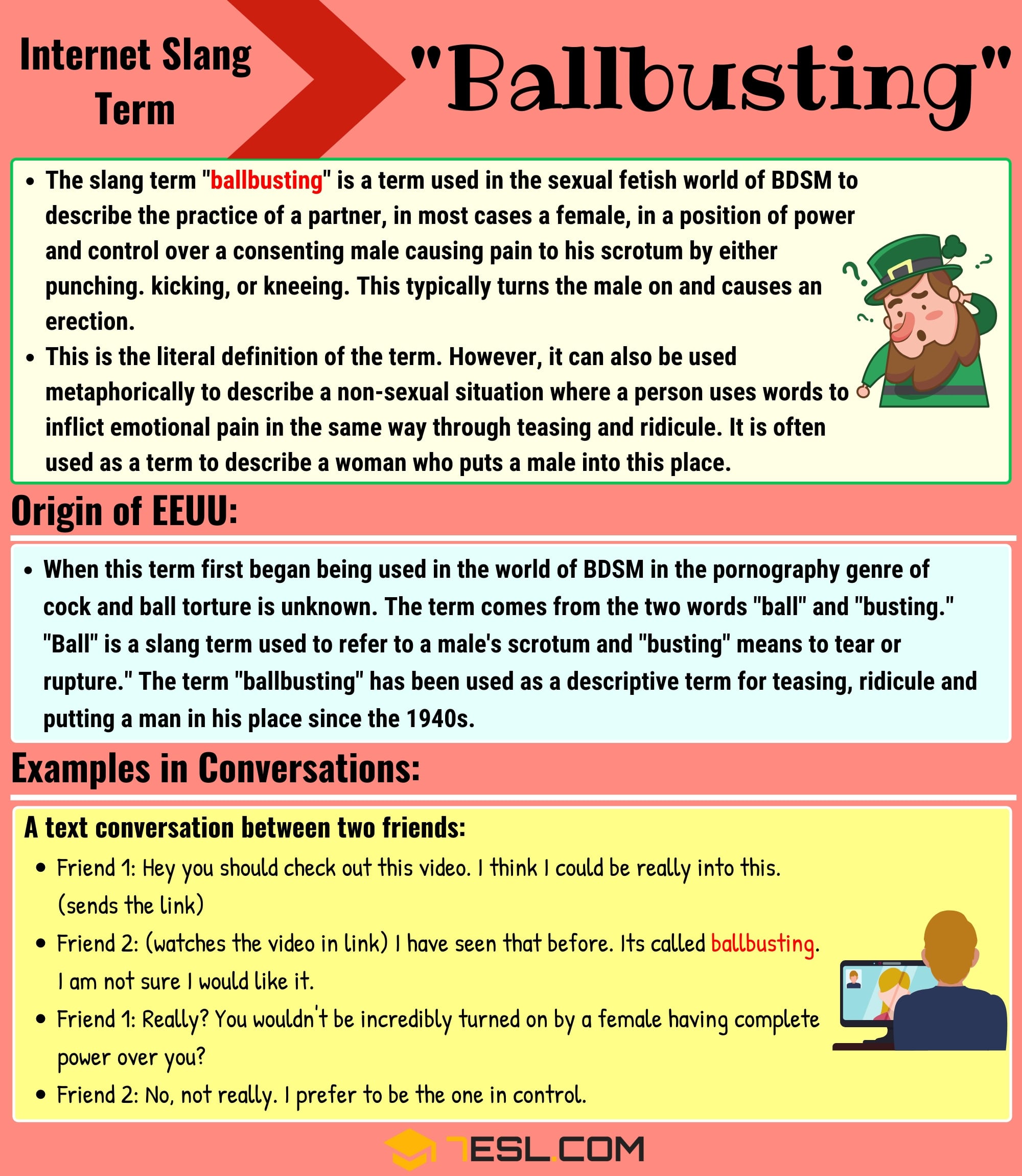 Ballbusting Meaning