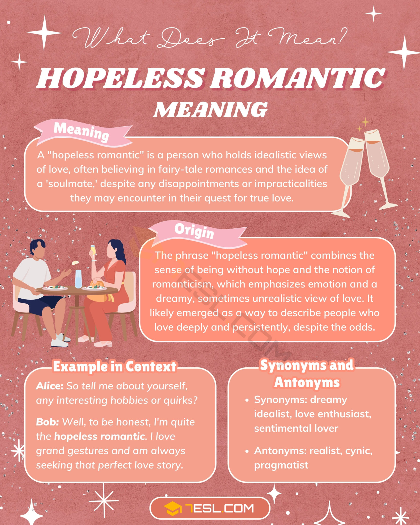 Hopeless Romantic Meaning