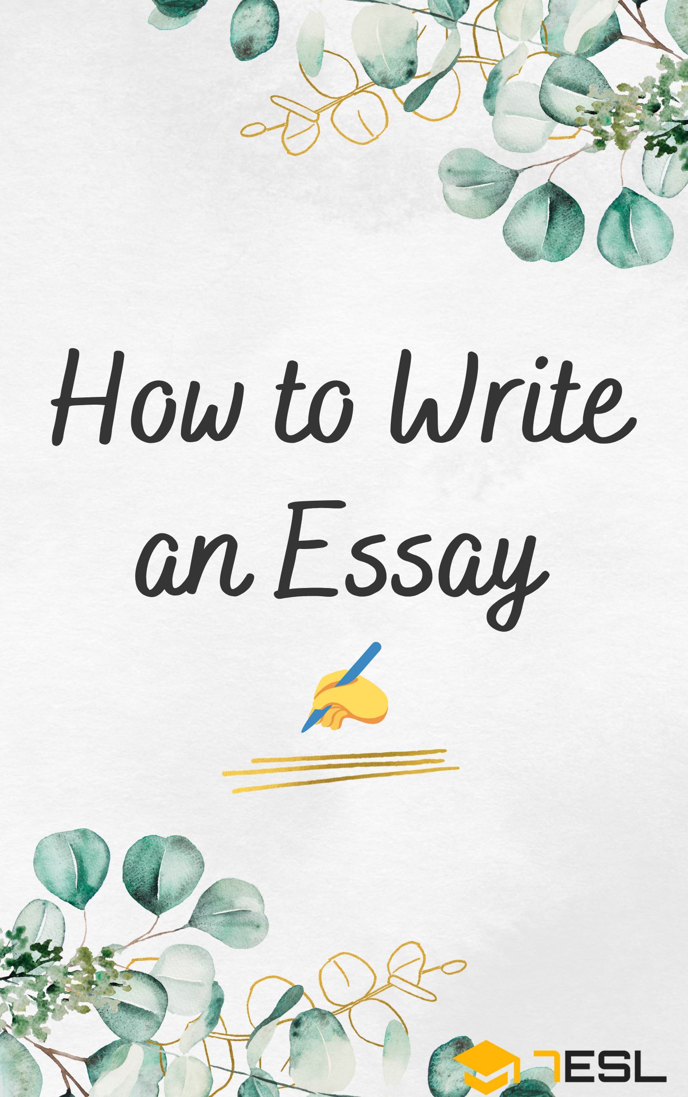 how to write an essay