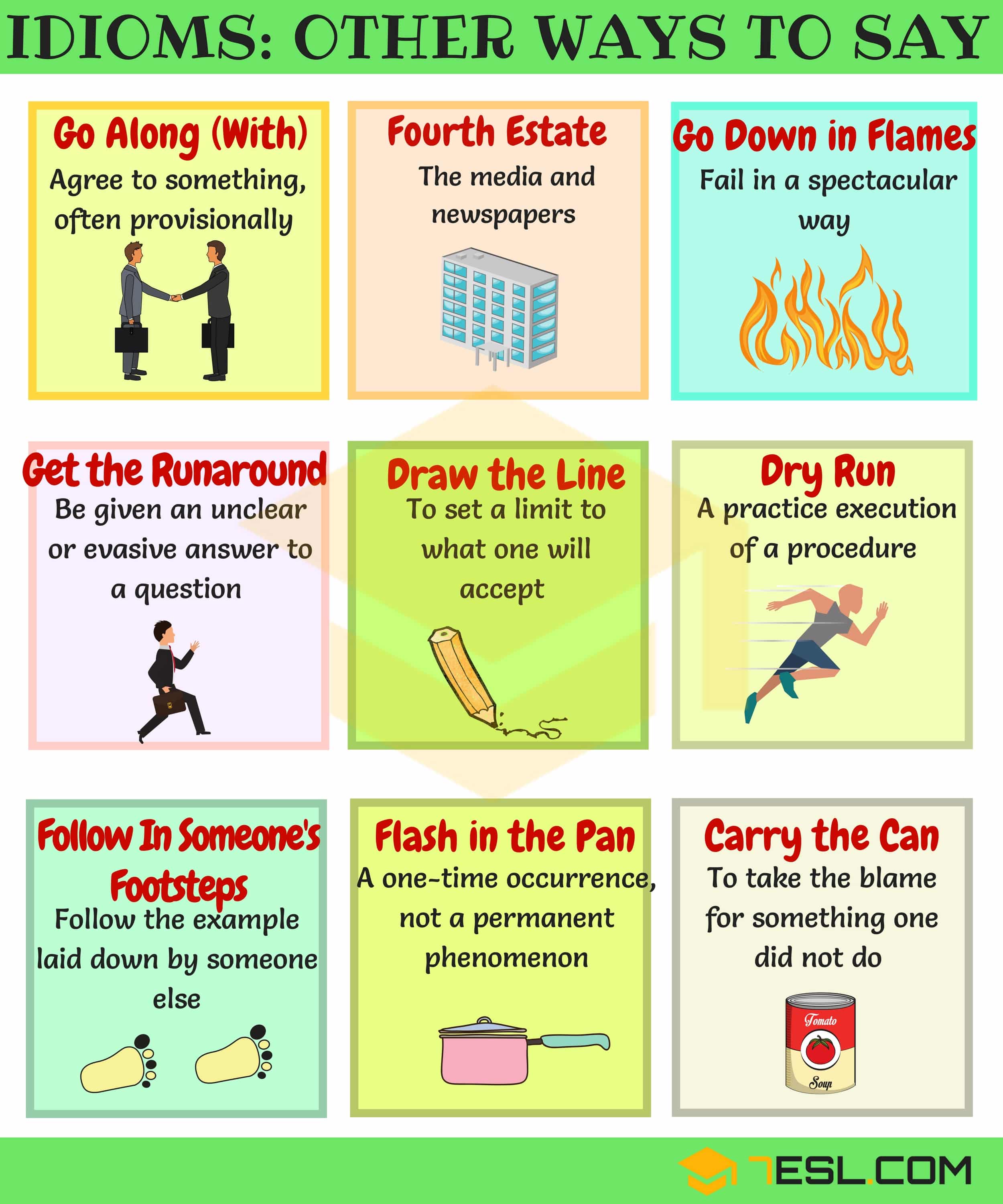 Idiomatic Expressions in English