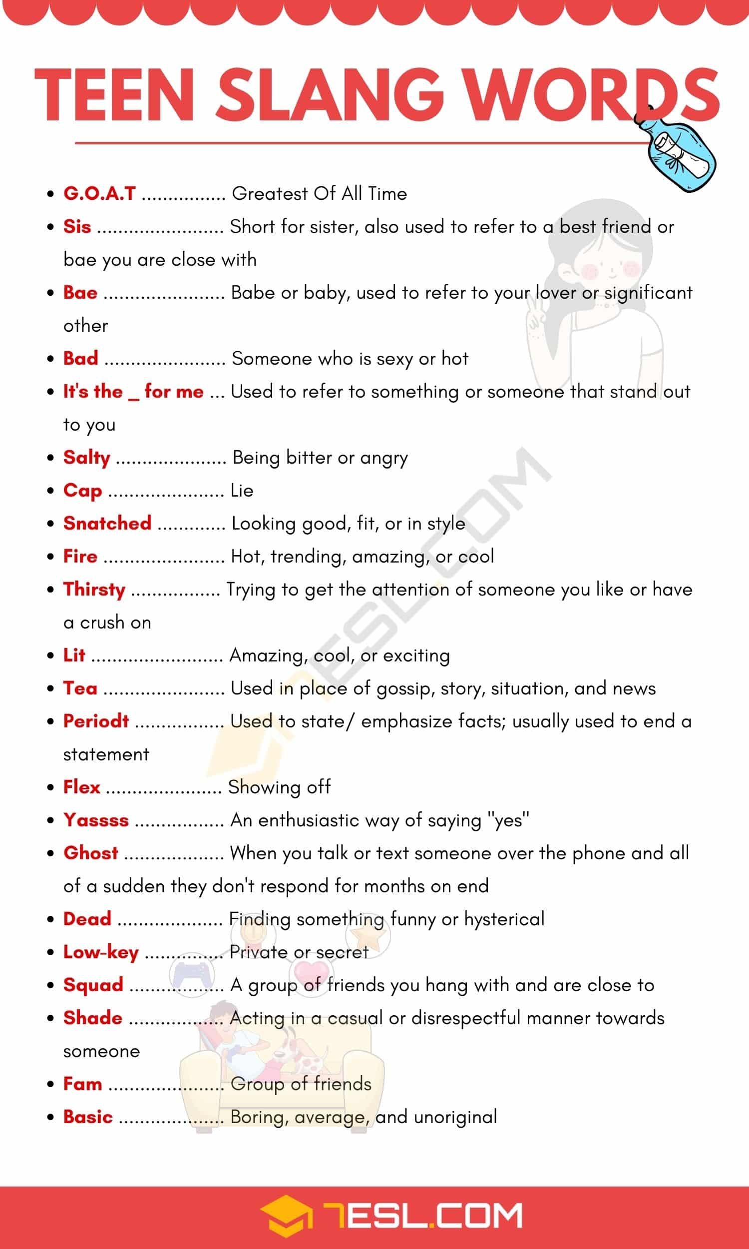 Teen Slang