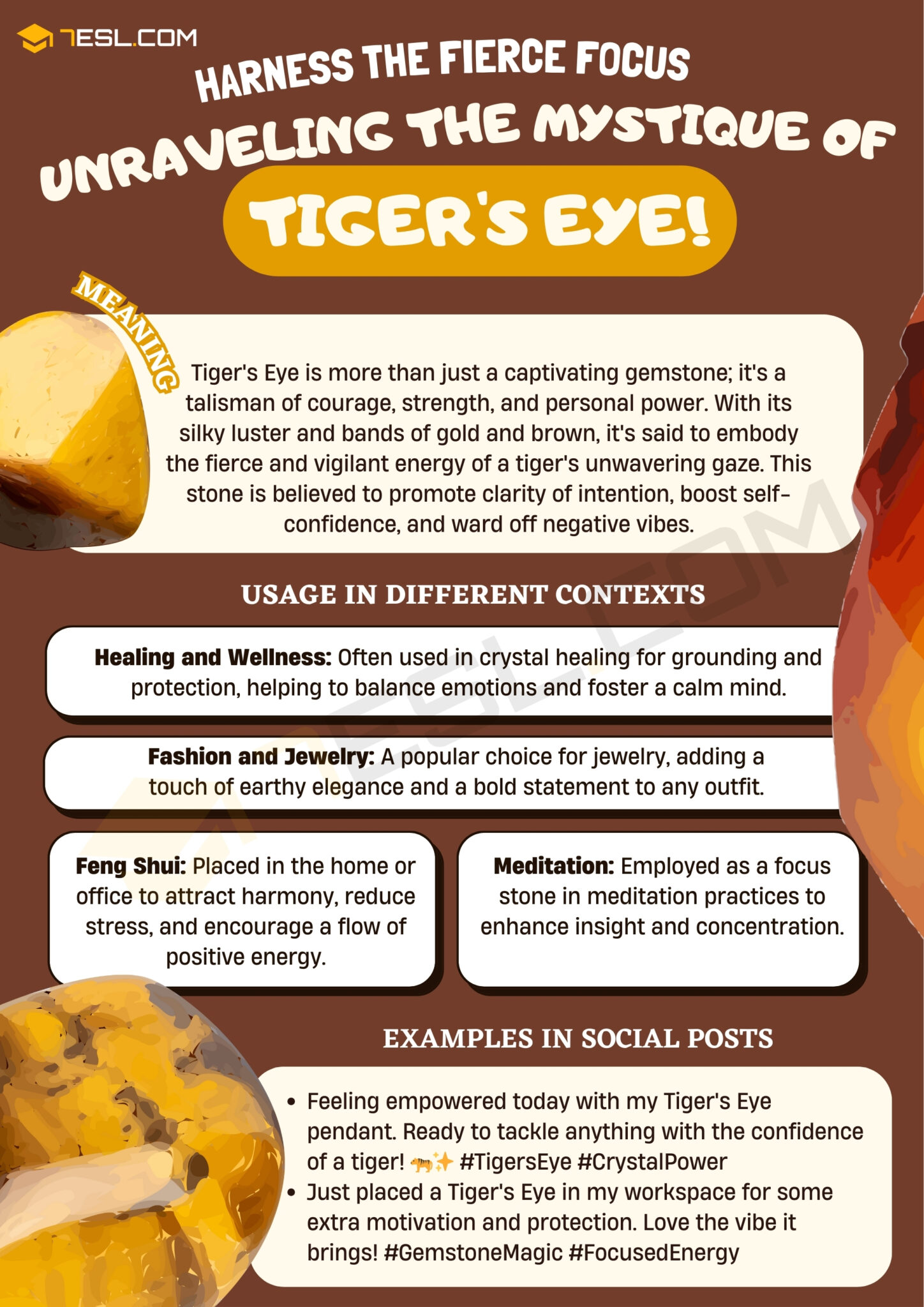 Tiger's Eye Meaning